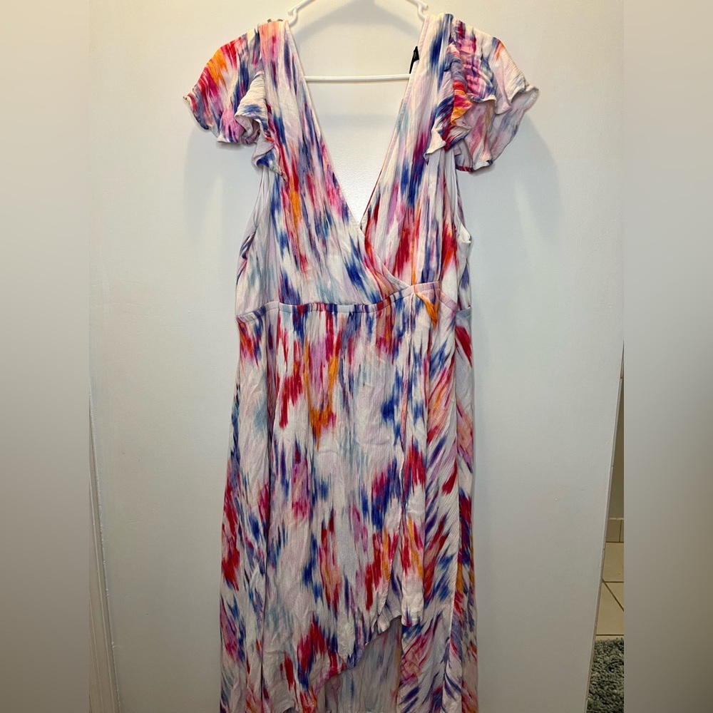 Torrid 3 Hi-Lo Romper Dress